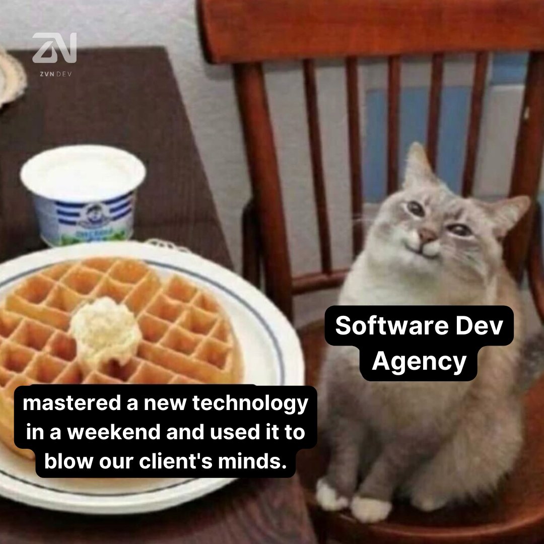zvndev's tweet photo. The joys of agency life. Where the deadlines loom large, and the clients always have 'just one more thing.' ☕ the learning curve is steep, the challenges are endless, and the coffee consumption is astronomical. https://t.co/QL5VubrvFR
