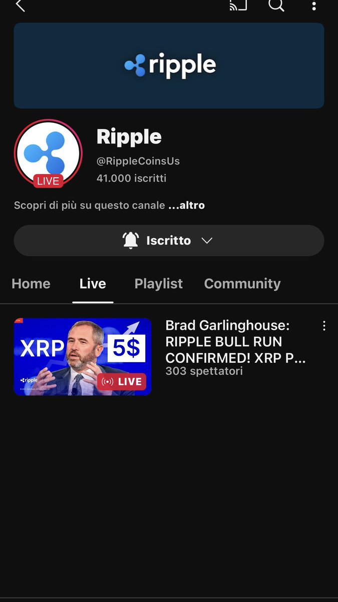 PortaleBN's tweet photo. @TeamYouTube My YouTube channel PortAle Bianconero was hacked today at 4:40 PM. The hacker changed the name (now Ripple), logo, banner, password, recovery email, and phone number. They started an illegal Bitcoin livestream, leading to the channel’s termination. Urgent help needed https://t.co/TsKYkdDWcm