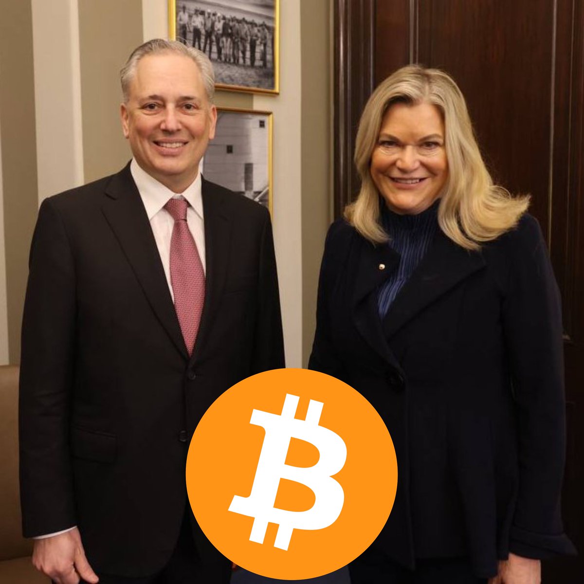 BitcoinArchive's tweet photo. 🇺🇸 Trump's ‘Crypto Tzar’ David Sacks meets Senator Lummis to discuss the Strategic Bitcoin Reserve bill.

"2025 will be the year for Bitcoin" https://t.co/lfIfYiWPQB