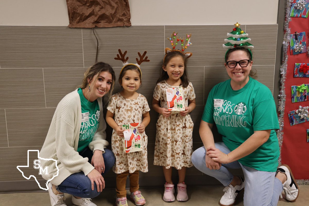 SanMarcosCISD's tweet photo. As part of their commitment to community engagement &amp; fostering a spirit of generosity, Starbucks spread joy beyond its coffee cups by gifting a special toy to every #SMCISD Bonham Pre-K student this season. Thank you so much @Starbucks! #goodthingshappening #communitychampion https://t.co/NZwoS1BrhT