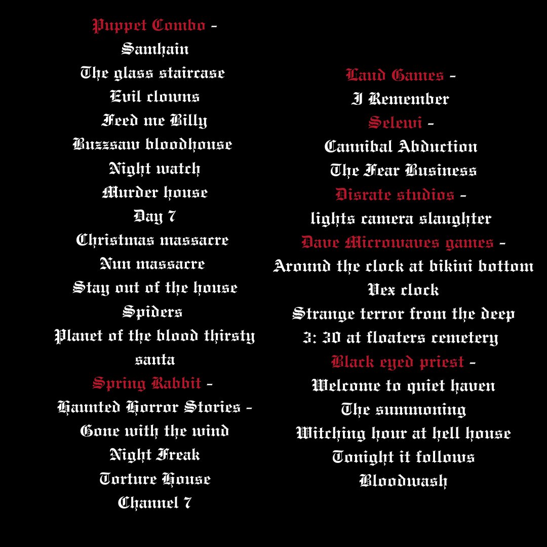 Sound portfolio update. 🌑🖤 Thank you devs!