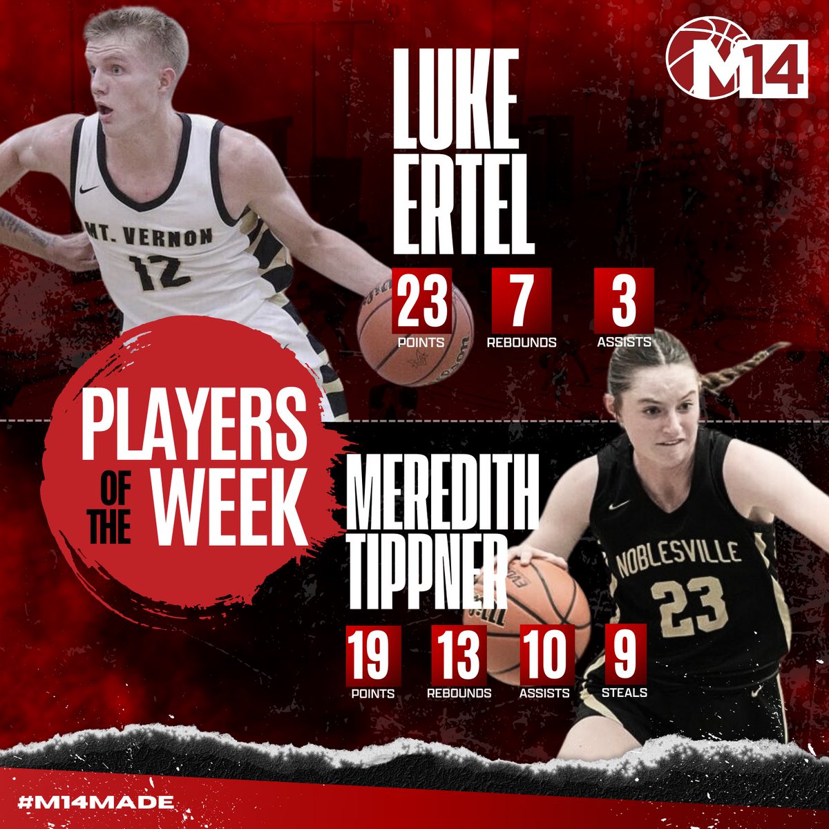 M14hoopsindy's tweet image. 🚨M14 Players Of The Week🚨

Here is Week 3’s Top High School Performances from last week❕Be on the 👀 for next week’s‼️🤩🔥

#Repthe14 
#WorkParanoid 
#TrainingHasToTranslate 
#BasketballSkillDevelopment 
#YouthBasketballTraining
