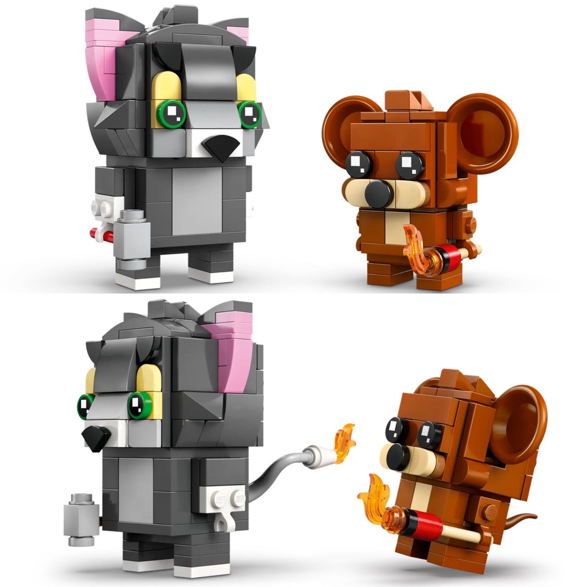 FunkoPOPsNews's tweet photo. First look! Best friends really, the new Lego Tom &amp; Jerry BrickHeadz set ~ Dropping 1/1 at the link below!
Linky ~ https://t.co/CHOBXbRyXW
#Ad #FPN #FunkoPOPNews #TomAndJerry #Lego #BrickHeadz https://t.co/1hDdi4jgaB