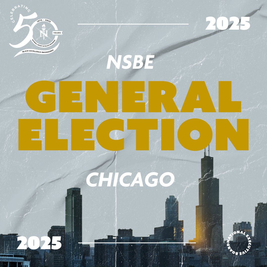 NSBE's tweet photo. The road to national leadership starts now and with you! 🫵🏽 Will you answer the call?
Submit your application and enter the driver's seat at the beginning of the next 50 years of NSBE! 👨🏽💼 🚗 👩🏿💼
#GE25 #NSBEGold #NSBE https://t.co/Aw8fw6FmW5