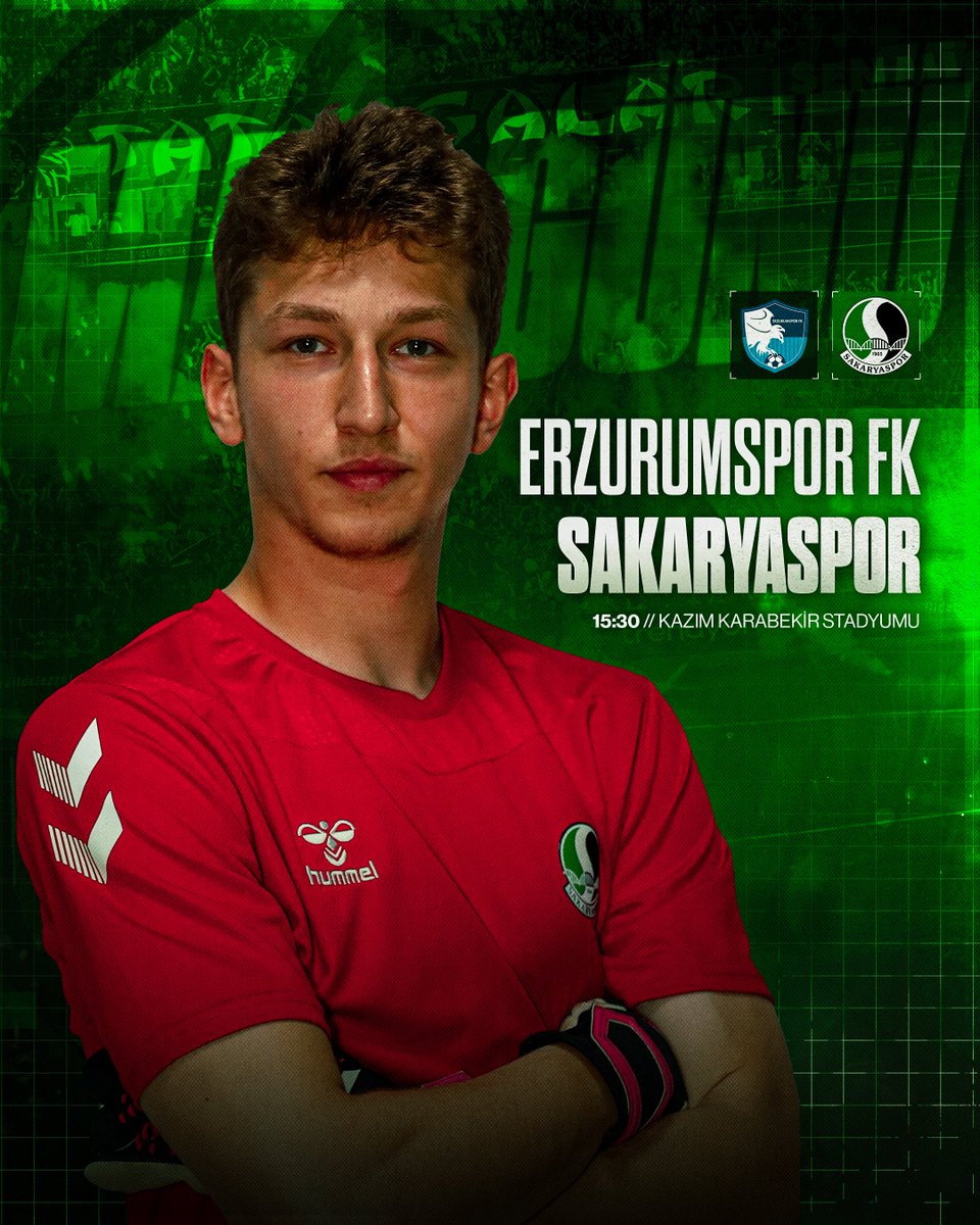 Bugün Günlerden Sakaryaspor!

⚽ Ziraat Türkiye Kupası 5. Eleme Turu
🆚 Erzurumspor FK - Sakaryaspor
🕓 15.30
🏟️ Kazım Karabekir Stadyumu
📺 A Spor

#ERZvSAK
#YolumSeninle