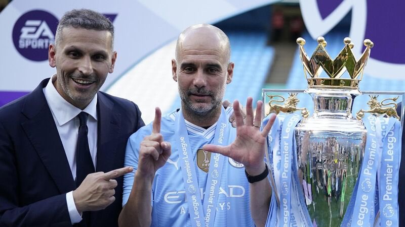 Khaldoon Al Mubarak 🤝 Pep Guardiola

A partnership built on trust, vision, and relentless success. No doubts. No fears. 

#ManCity is in the safest hands 🙌🏻🩵
