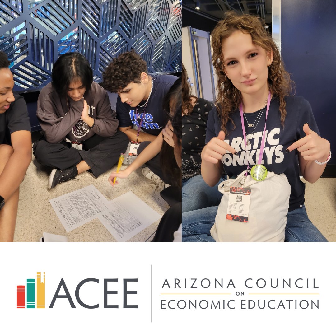 Inspired by our students! Robin Palmer, ACEE's Director, engaged with students at the FBLA Leadership Conference, sharing insights on financial literacy and entrepreneurship. Future leaders in action! #FinancialLiteracy #Entrepreneurship #FBLA #ACEE