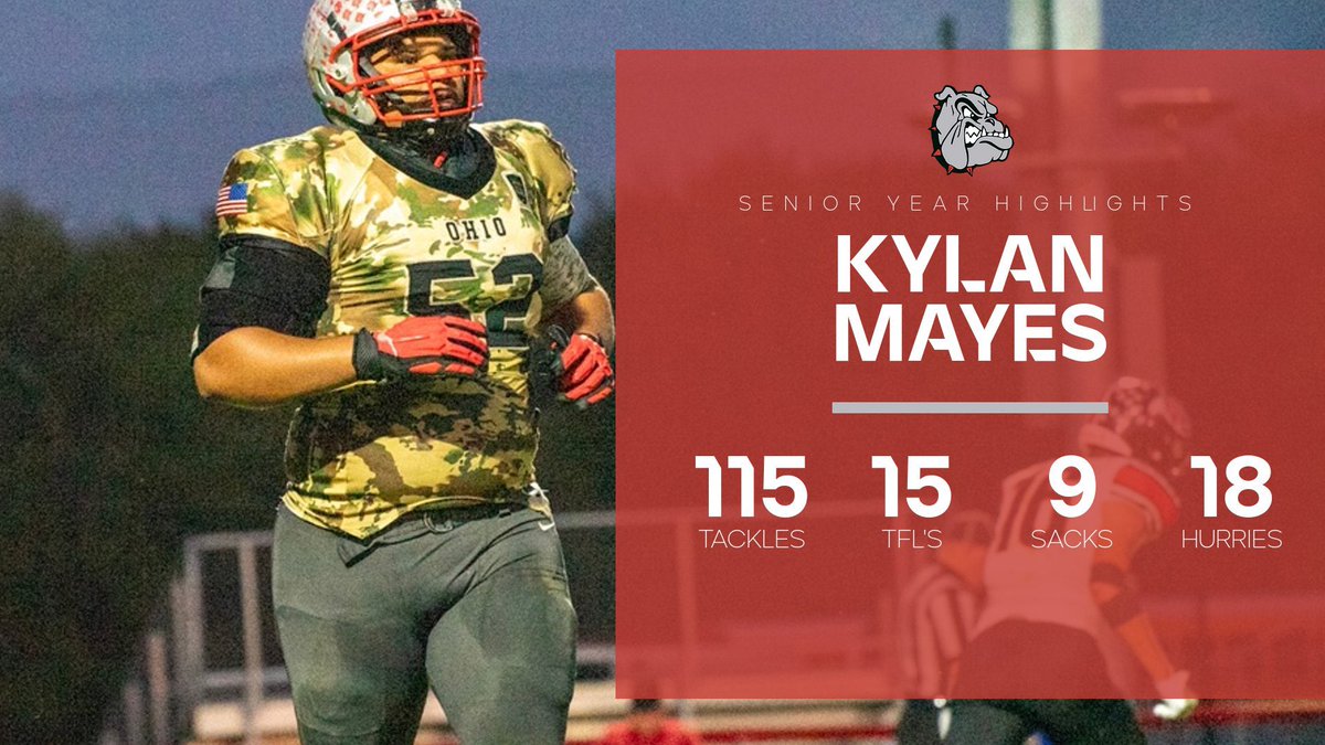 KylanMayes_'s tweet image. - Conference DPOY
- 1st team Conference Offense & Defense
- District 1st team Defense
- District Lineman of the year
- 1st team All Ohio D-line
- Lima Dream Team
- Senior Year Highlights ⬇️
hudl.com/v/2Q5rXC