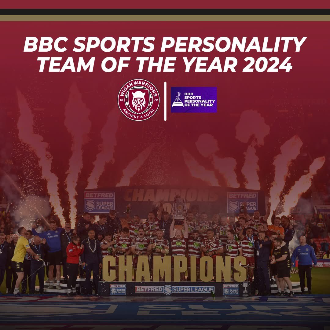 Our community partner for the last four years……. Take a bow <a href="/WiganWarriorsRL/">Wigan Warriors 🍒⚪️</a>  <a href="/BBCSport/">BBC Sport</a> 🍒👌🍒👌