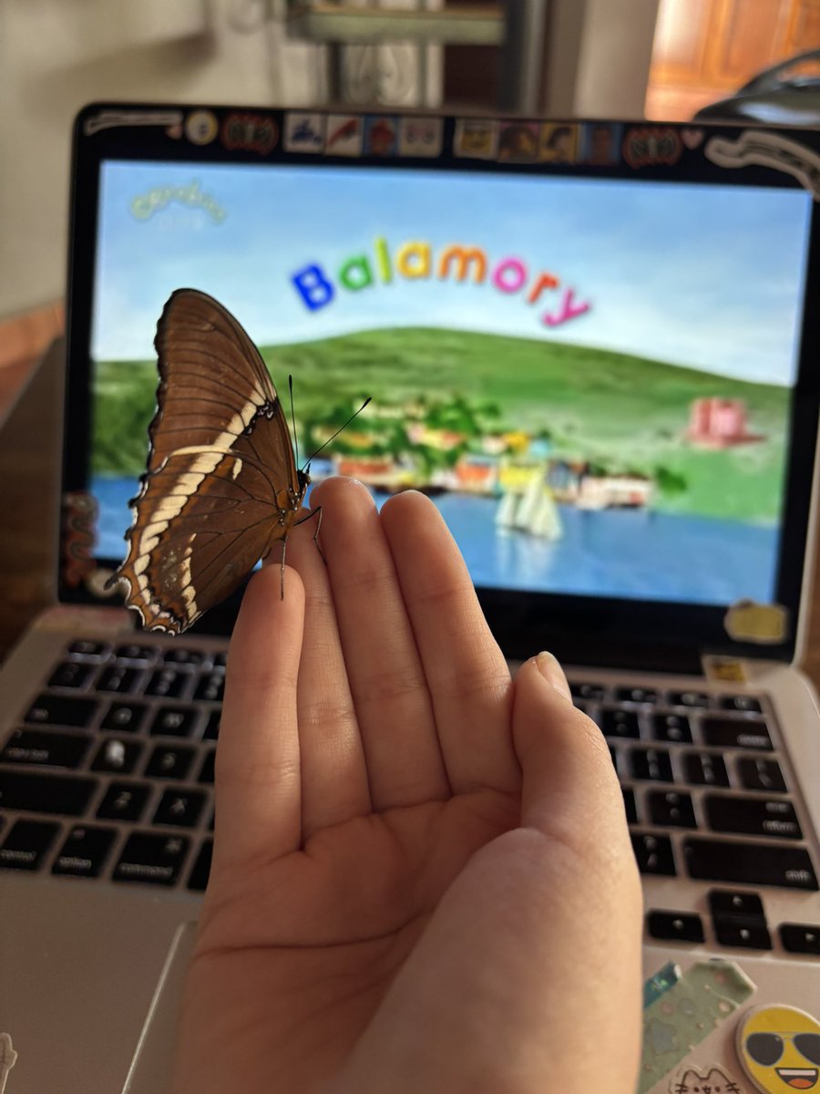 deadbeatescape's tweet image. showing Balamory to a friend :3 #balamory