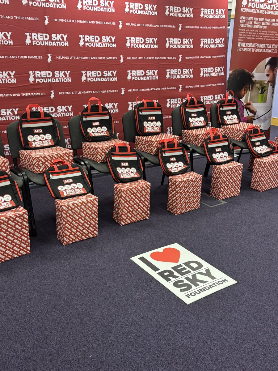 A fantastic evening at <a href="/DurhamFA/">𝗗𝘂𝗿𝗵𝗮𝗺 𝗖𝗼𝘂𝗻𝘁𝘆 𝗙𝗔 ⚽️</a> where the amazing <a href="/redskycharity/">Red Sky Foundation</a> gave the clubs in our league that haven’t got a defibrillator one of their own. We hope they never need to be used but can’t thank Sergio and the team at Red Sky enough 👏🏻👏🏻👏🏻. More photos to follow