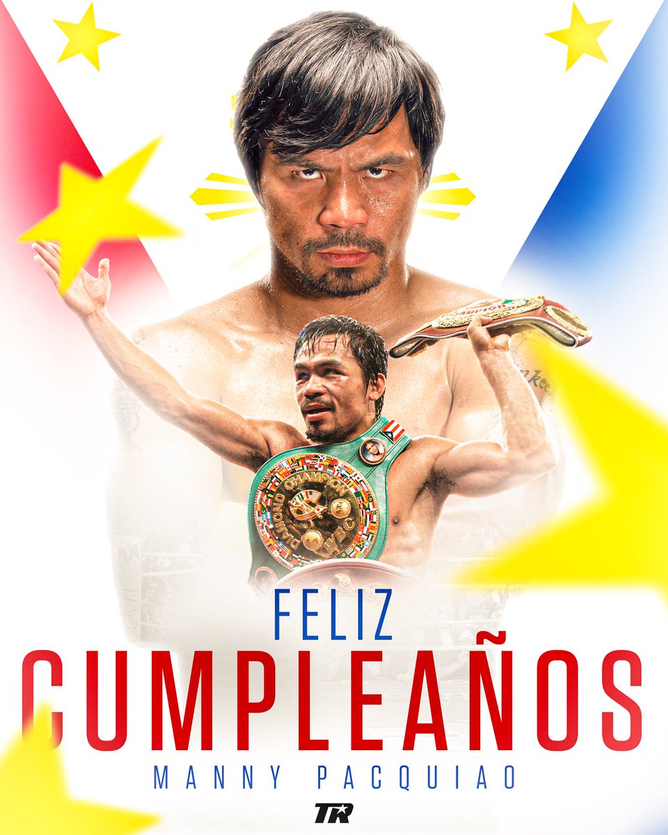 LEGENDARIO 🇵🇭

¡Feliz cumpleaños, <a href="/MannyPacquiao/">Manny Pacquiao</a>! 🎉