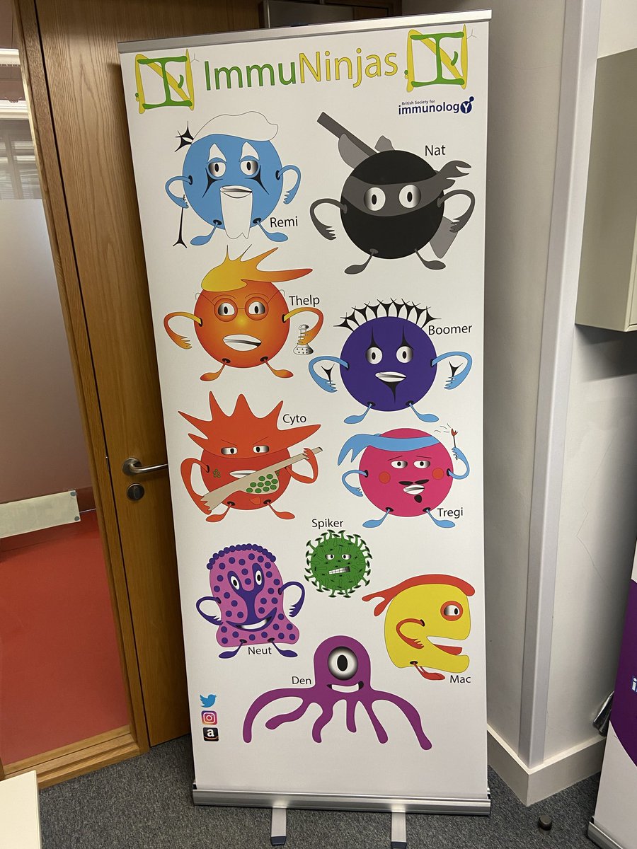 GeorgeARobinson's tweet photo. @britsocimm @VersusArthritis @LUPUSUK @LupusEurope @TheBHF Lots of books have been distributed, including use at local primary schools and delivery around the country by @lonbookproject. There has also been posters, badges, and presentations for @ImmuNinjas which have made public engagement lots of fun! https://t.co/4DFoFLYR0C