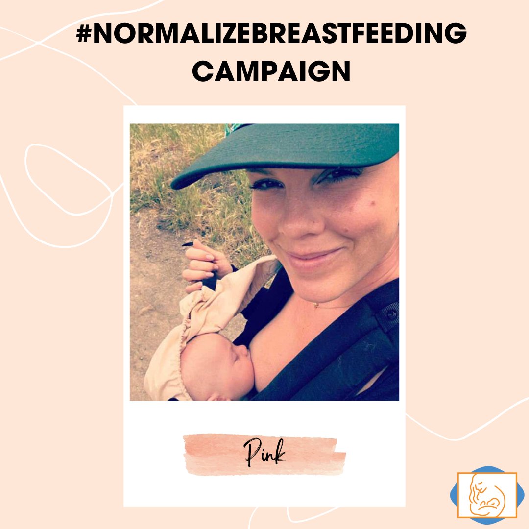 #NormalizingBreastfeeding Campaign🤱

A beautiful photo of #Pink breastfeeding her baby while #babywearing. Pink has always been a huge advocate for breastfeeding. We ❤️that she is fearless and unapologetically herself.
Share your own #NormalizeBreastfeeding photos and tag us!🥰