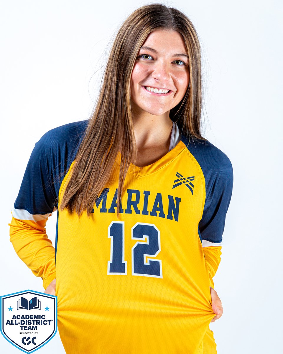 MUKnights's tweet photo. Congrats to the Mikayla Christiansen, Emma Lyons, Gabby Fish, and Maddie Brooks of @MarianVball who were named @CollSportsComm Academic All-District Honorees!
https://t.co/YBFqgEBUvV https://t.co/W8ZMwm2kmX