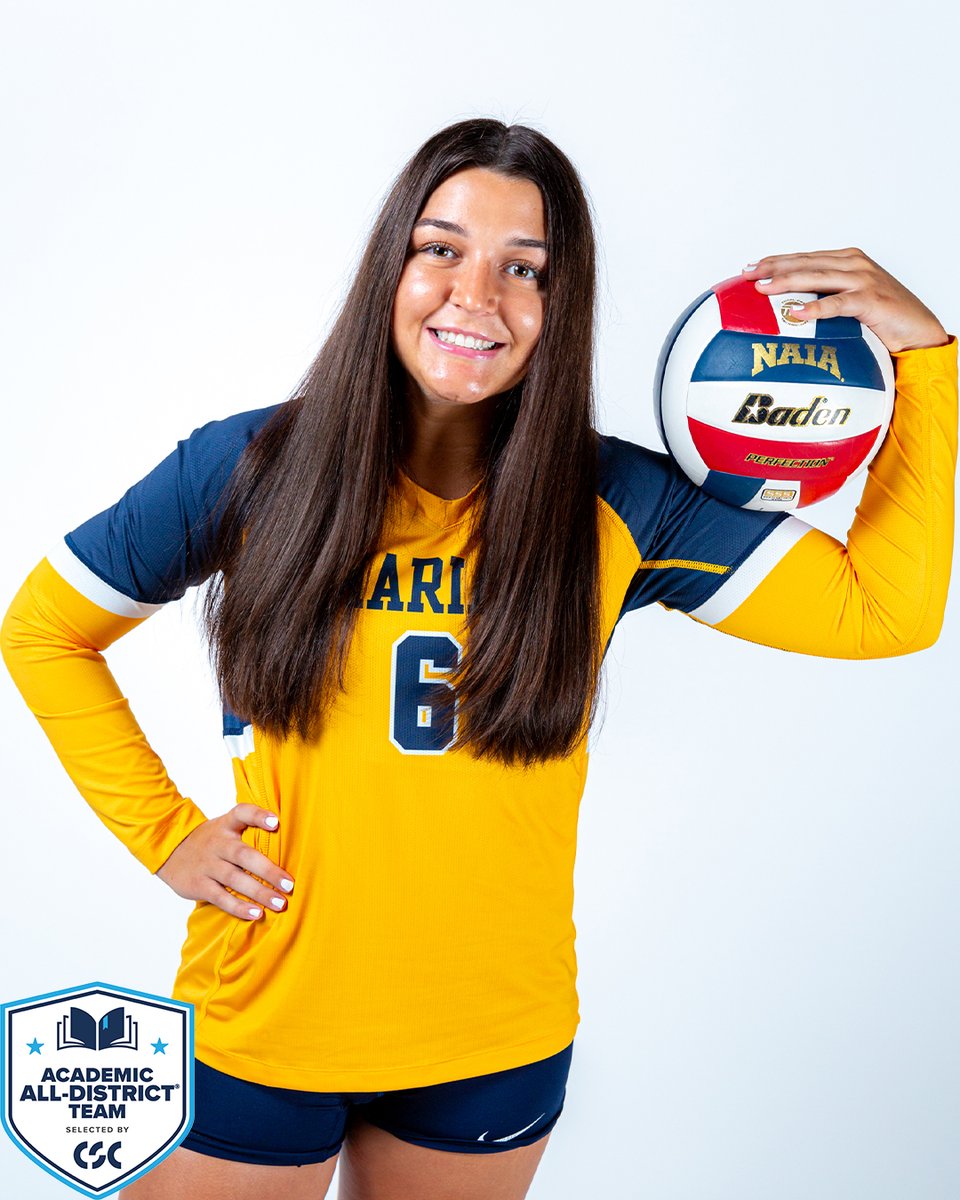 MUKnights's tweet photo. Congrats to the Mikayla Christiansen, Emma Lyons, Gabby Fish, and Maddie Brooks of @MarianVball who were named @CollSportsComm Academic All-District Honorees!
https://t.co/YBFqgEBUvV https://t.co/W8ZMwm2kmX