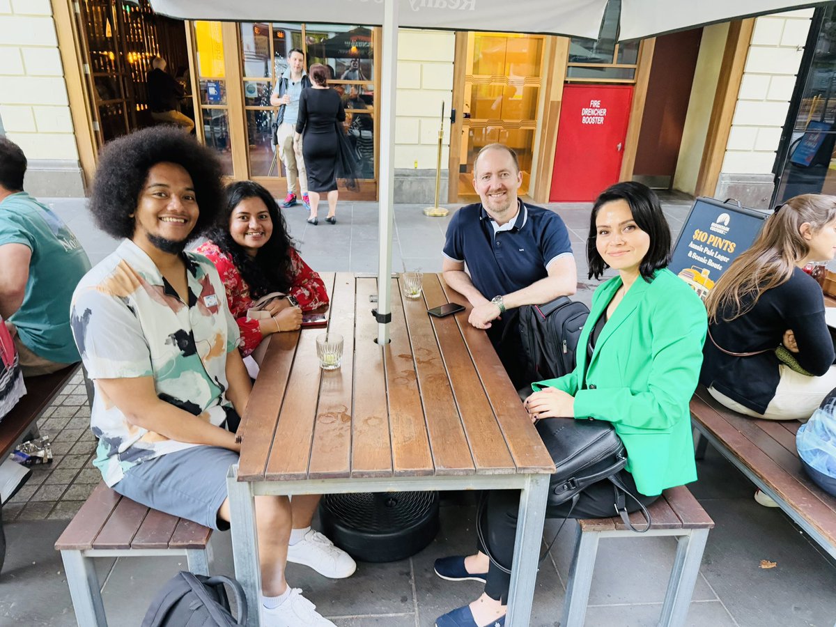 Kalpani Anuradha Mirihana MRACI (She/her) (@kal_anuradha) on Twitter photo Computational people catchup after M^4. Missing few.
<a href="/VizProd/">Andrew J. Christofferson</a>
#PhDlife #researchers #computational #chemistry #molecularmodellers #rmit
<a href="/ResearchRMIT/">RMIT Research</a> <a href="/RMIT/">RMIT University</a> Computational people catchup after M^4. Missing few.
<a href="/VizProd/">Andrew J. Christofferson</a>
#PhDlife #researchers #computational #chemistry #molecularmodellers #rmit
<a href="/ResearchRMIT/">RMIT Research</a> <a href="/RMIT/">RMIT University</a>