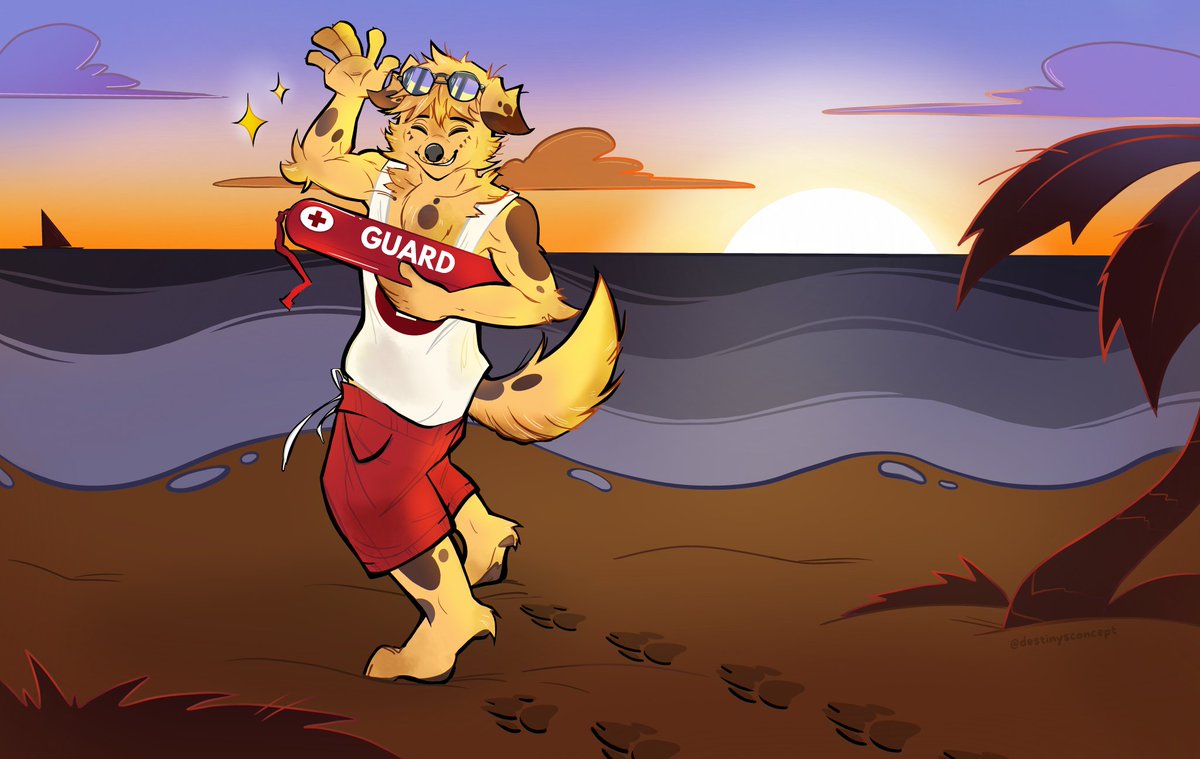 destinystale's tweet photo. 🏖☀️
#commissions #furry #moots #artmoots https://t.co/q4zoal87XR
