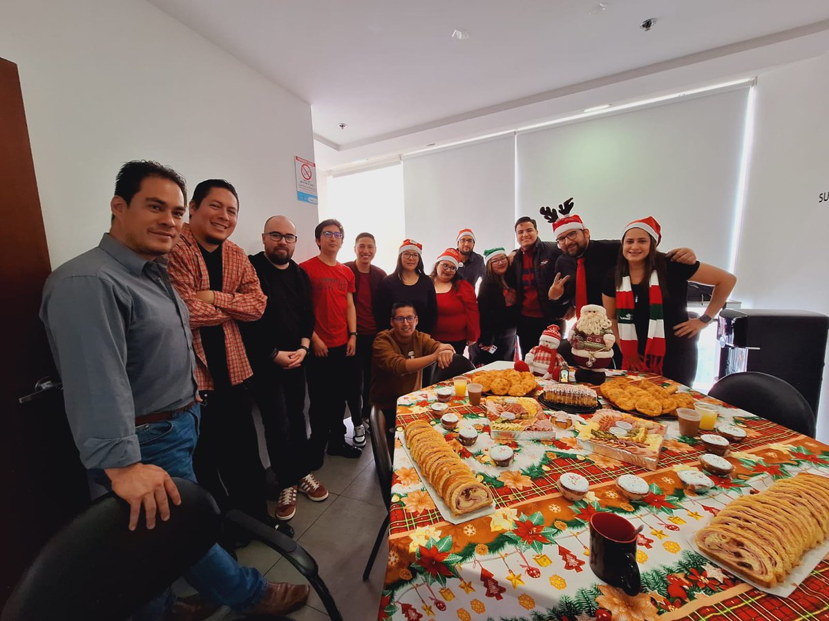 _SecureSoft's tweet photo. [ NAVIDAD EN SECURE SOFT: CELEBRACIÓN DEL EQUIPO DE OPERACIONES]
Recientemente, nuestros equipos de operaciones en Ecuador, México, Chile, Colombia y Perú celebraron la Navidad de una forma única. 🎄✨ https://t.co/xEYHWqCxKH