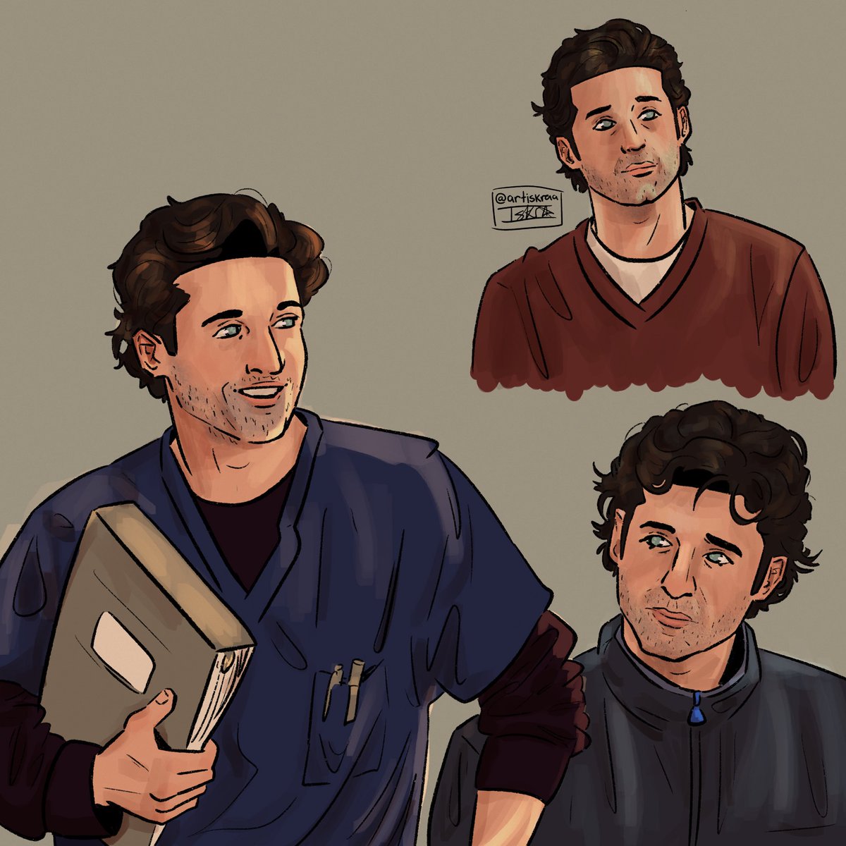 artiskraa's tweet photo. r there any greys anatomy fans on twt looking for fanart .. https://t.co/gGDvz0HsAC
