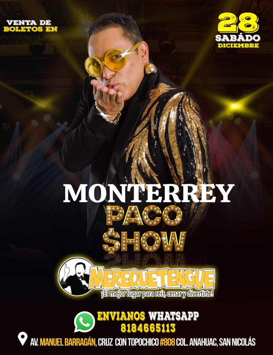 📌 Amistades De Monterrey⛰️ Los Espero🙏 Este Sábado 28 De Diciembre 🎅🏿 En Merequetengue  🎭
Ahi Nos Vemos 🫵
Información en la imagen 👇
#ทิชาตอนจบ #parati #monterrey