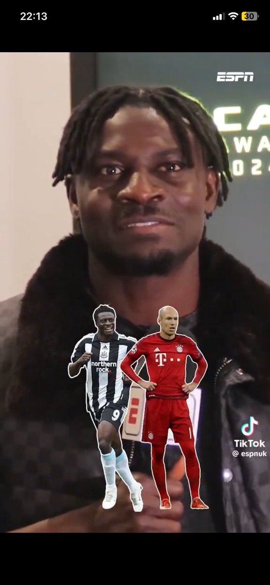 theLocalAI's tweet image. Saw a clip about ObaGoal saying he’s faster than Walcott and Bale…