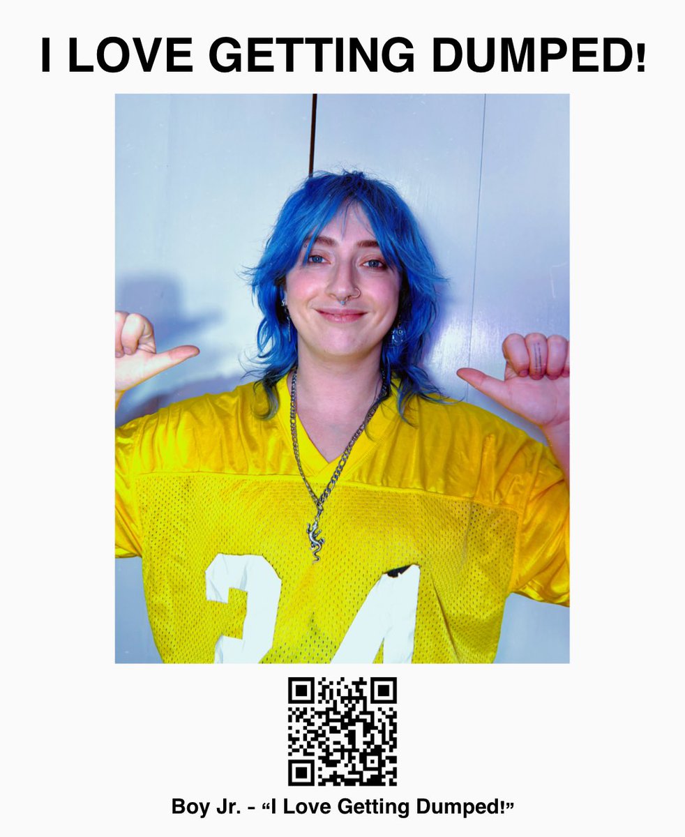 I LOVE GETTING DUMPED! tweet media