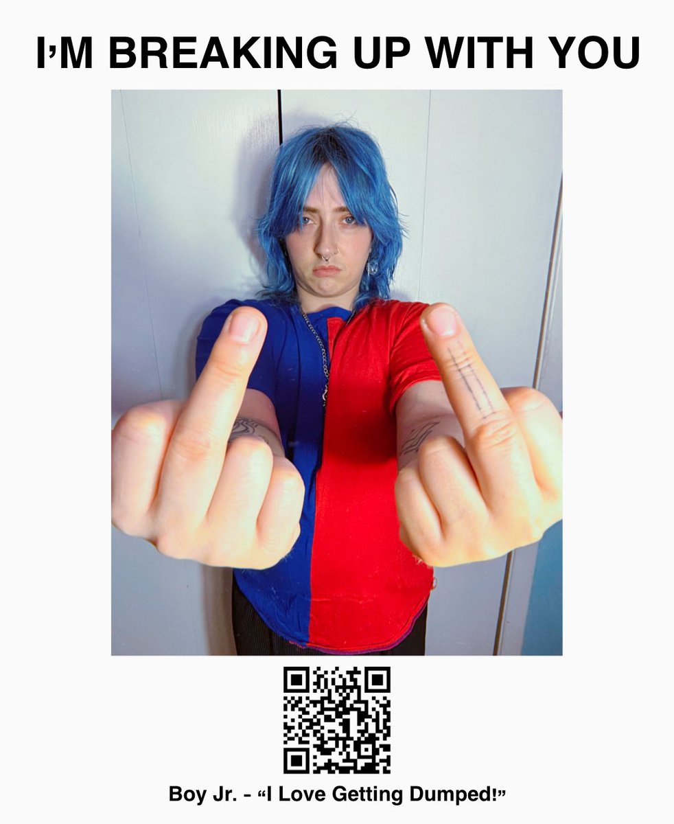 I LOVE GETTING DUMPED! tweet media