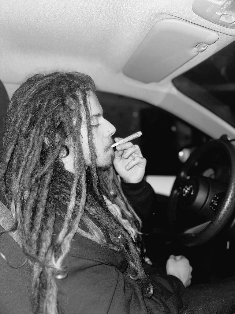The only girl that can make me smile is marijuana🫠