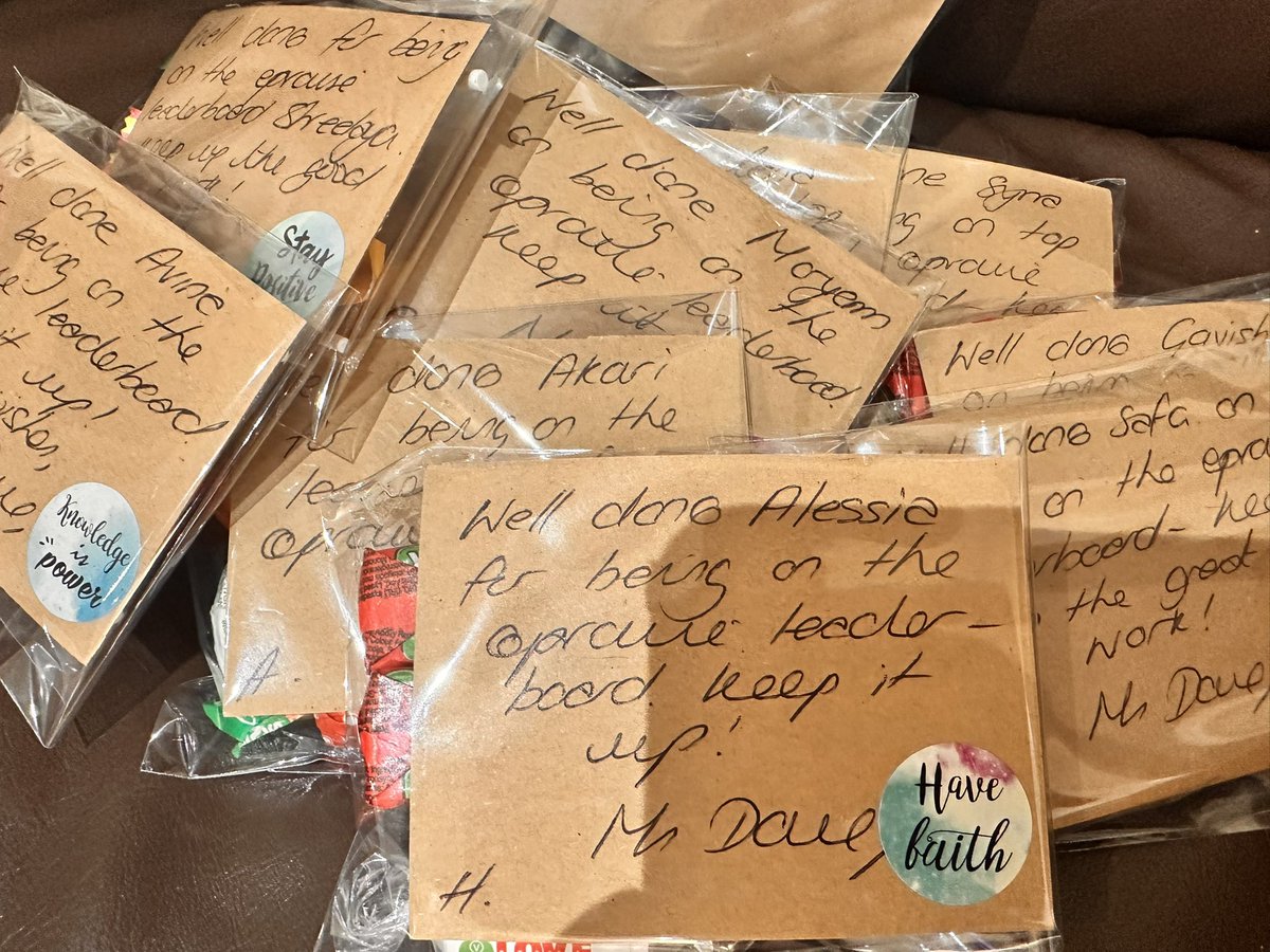 A little treat for the KS3 students who have come top of the epraise leaderboard! Well done 👏🏽 <a href="/Copthall_School/">Copthall School</a>