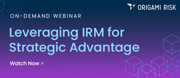 💻 Download our on-demand webinar, Leveraging Integrated Risk Management for Strategic Advantage: A Roadmap for Success! ow.ly/7nTV50TAkq0

#IRM #Webinar #OrigamiRisk #RiskManagement #Safety #GRC