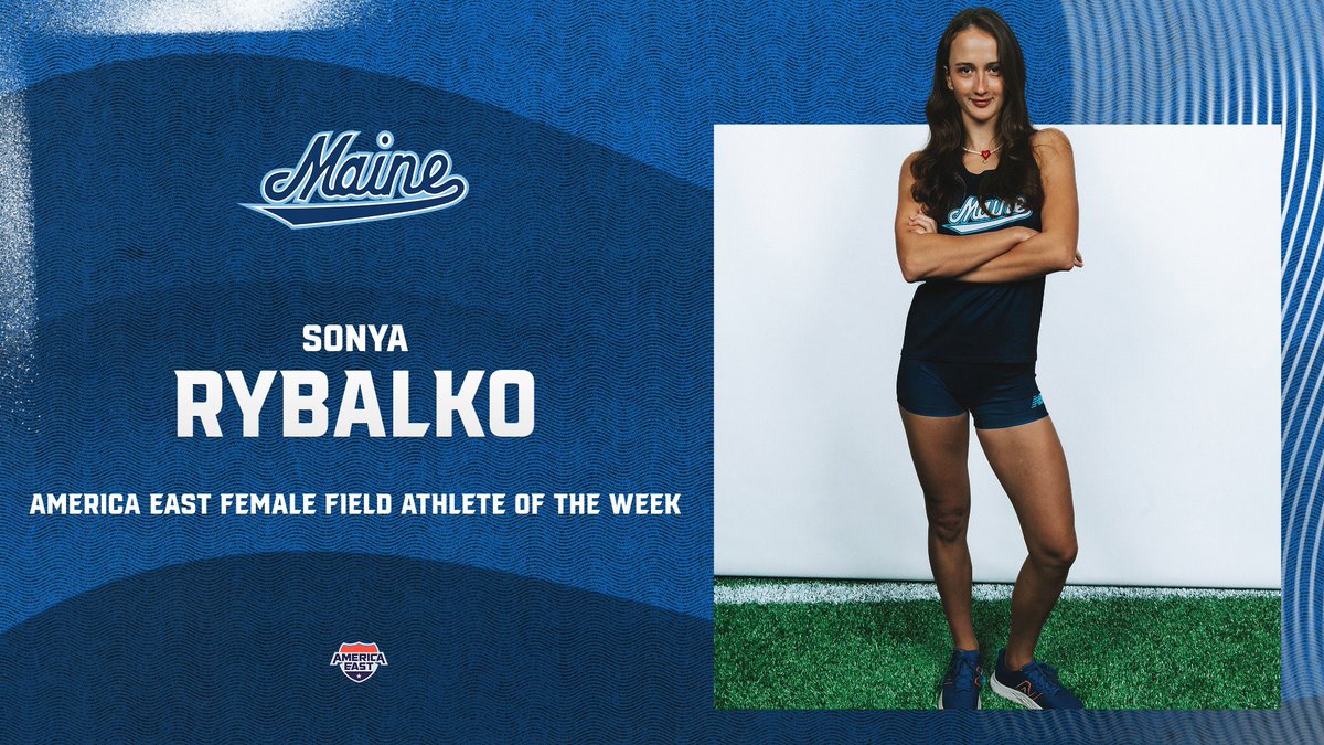 Congratulations to Sonya for being named the America East Female Field Athlete of the Week!

#blackbearnation