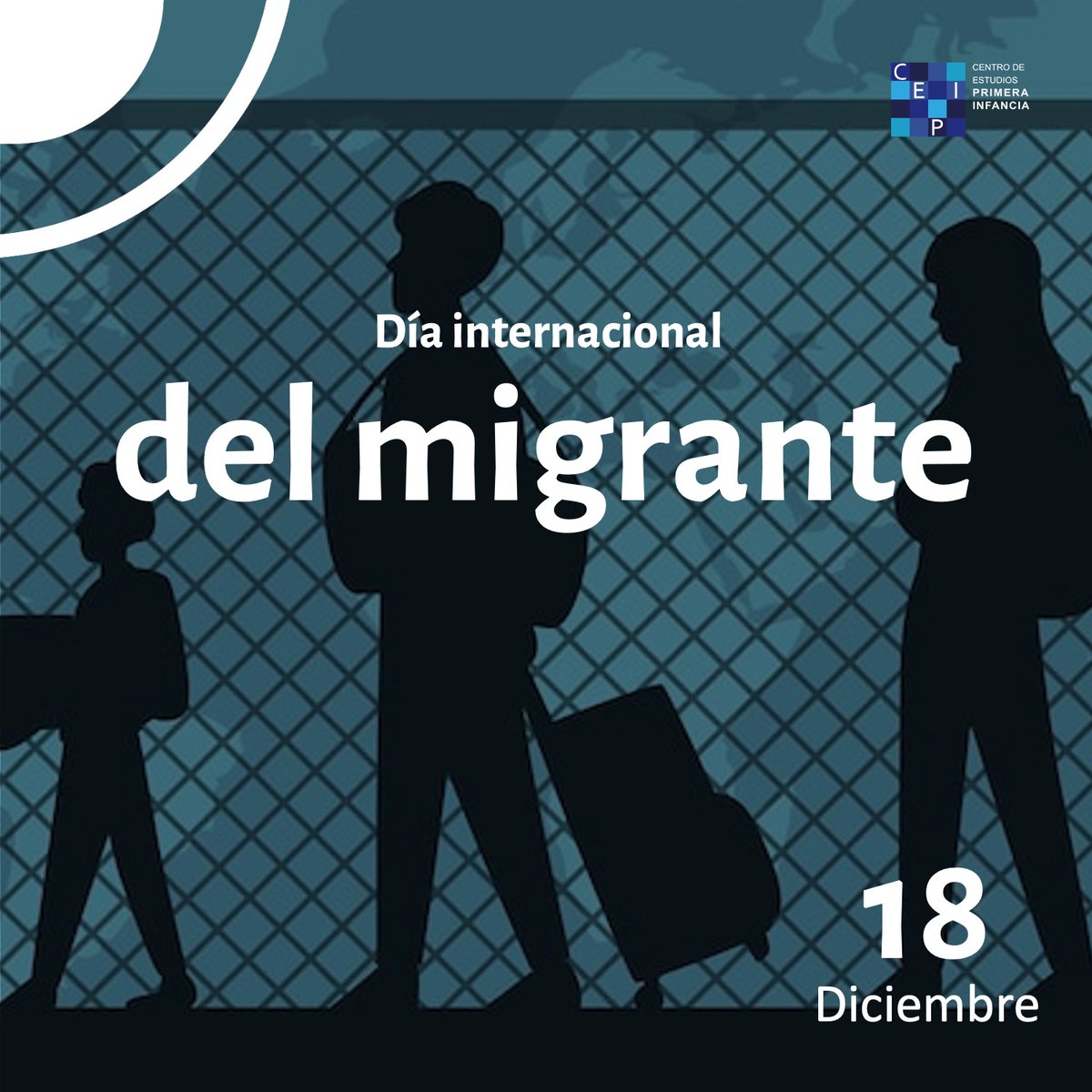 CEPI_Chile's tweet photo. 🌍 Día Internacional del Migrante 🌟

En CEPI reconocemos la riqueza y diversidad que traen las familias migrantes a nuestra sociedad. Trabajemos juntos por una primera infancia donde cada niño y niña, sin importar su origen, reciba amor, cuidado y oportunidades para crecer. https://t.co/68Possr42U