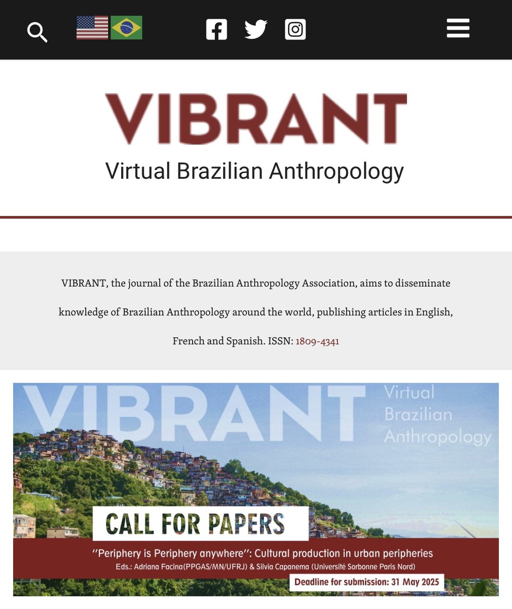 vibrantaba's tweet photo. A Vibrant e o seu site estão de cara nova!

Após a migração e atualização do servidor, temos o prazer de compartilhar que a Vibrant conta com um novo site e nova identidade visual. 

Celebrando os 21 anos de existência do periódico, a nova identidade da Vibrant dá +

1/4 https://t.co/8P60O3DeCg