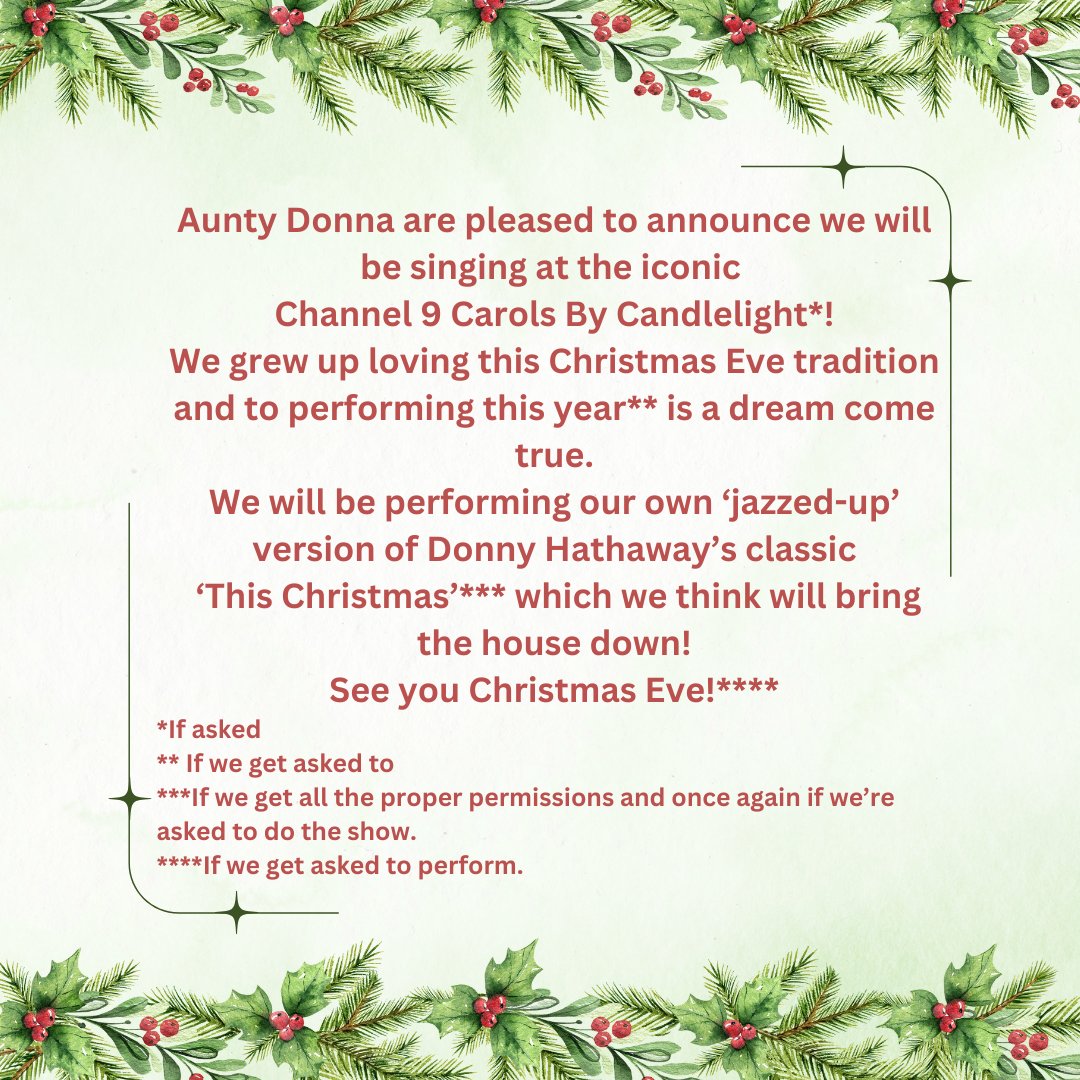 AuntyDonnaBoys's tweet photo. Exciting news! https://t.co/PqIqU9Ah72
