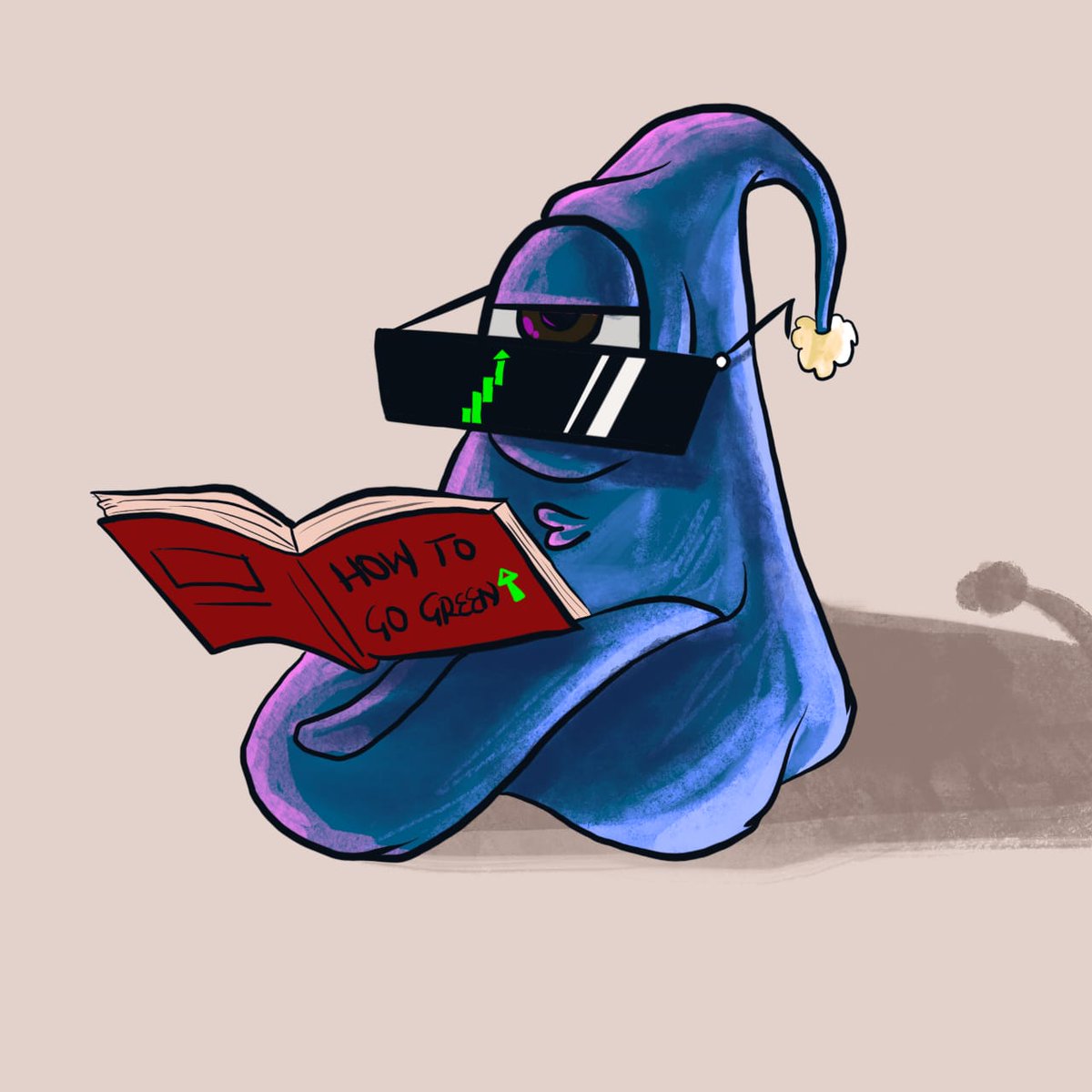 meromerosol's tweet photo. $MERO the professor for the green🕯️. A solid cult with an art is your way to go 🐙💹 https://t.co/UpwBDIhnFZ