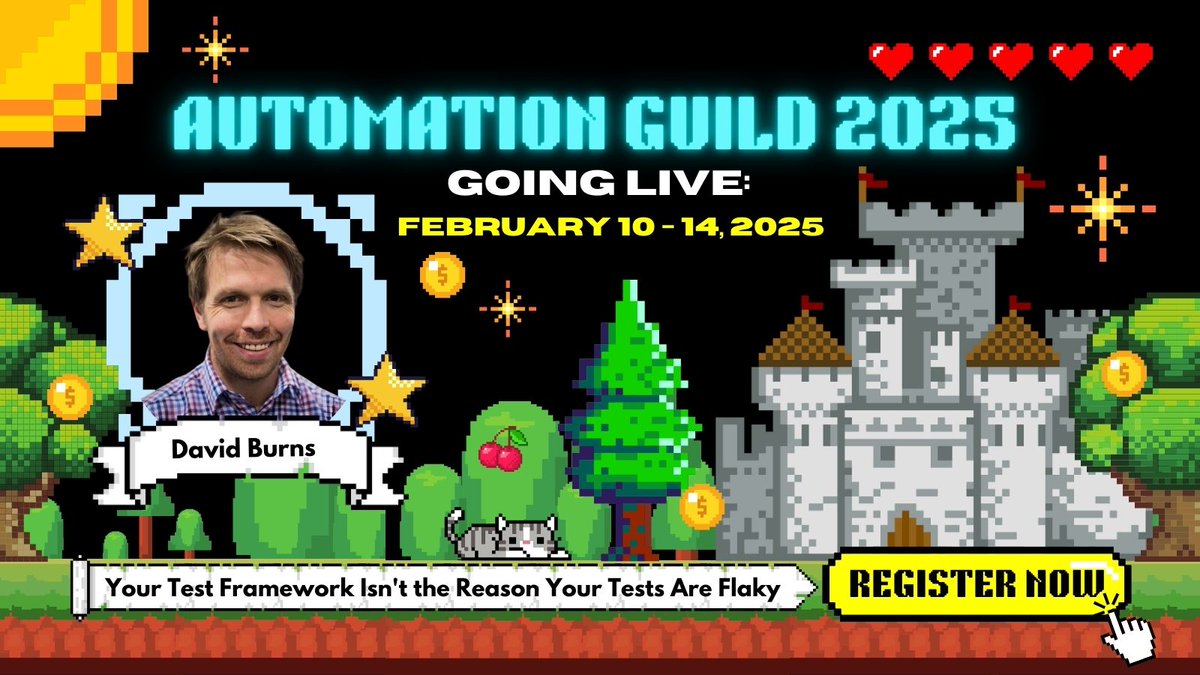 joecolantonio's tweet image. #Flakytests? It’s not just your framework. At #AG2025, @AutomatedTester will show you how understanding your browser and setup can eliminate instability and help you build a stronger, more reliable test suite. 👉 testguild.com/ag-2025/ #softwaretestingtip