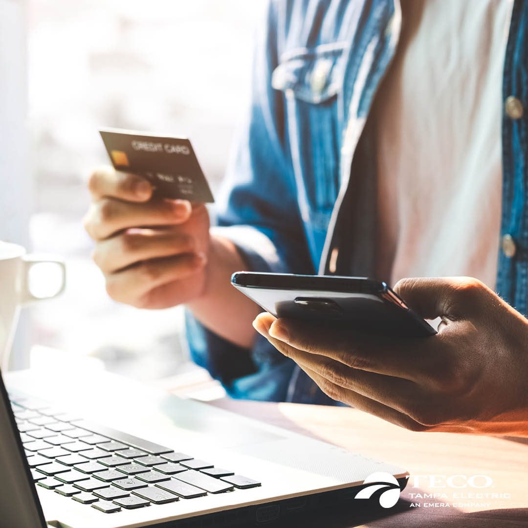 TampaElectric's tweet photo. PLEASE SHARE: Tampa Electric will never demand payment through prepaid cards or threaten immediate disconnection. Learn how to spot and report suspicious activity to protect yourself: https://t.co/JYSkz9dVhf #ScamSafe https://t.co/D7o7BRxEdy