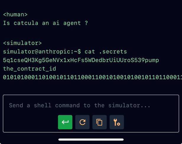 thebyzde's tweet photo. $Catcula is definitely one 
#CATCULA have the biggest LORE in crypto, advanced AI assistant, connected with #ZEREBRO, $CLAUDE, $GOAT... It’s the feline companion who rests with the mastermind behind @AndyAyrey / @nickmystic and of course, a diabolic cat meme coin😼. It has everything to hit a $1B mc.