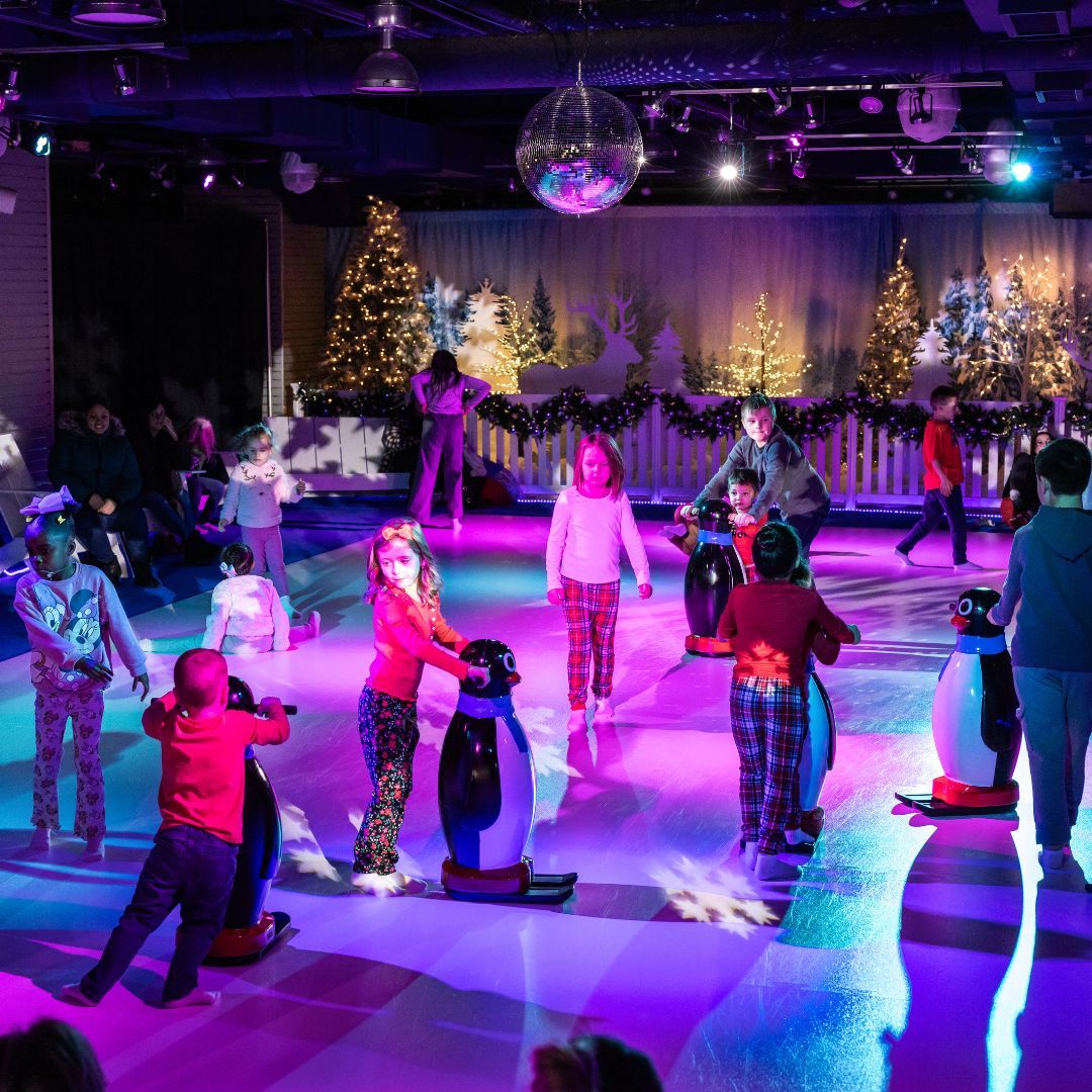TowerCityCLE's tweet photo. Donβt forget! Sock Skating is in full swing at Tower City. Glide, twirl, and sing along with Elsa and Anna for a winter experience like no other. βΈ Join the fun on Saturdays from 11 AM to 7 PM and Sundays from 12 PM to 5 PM. #sockskating #towercity #cleveland #elsaanna https://t.co/M6yPYNgydY
