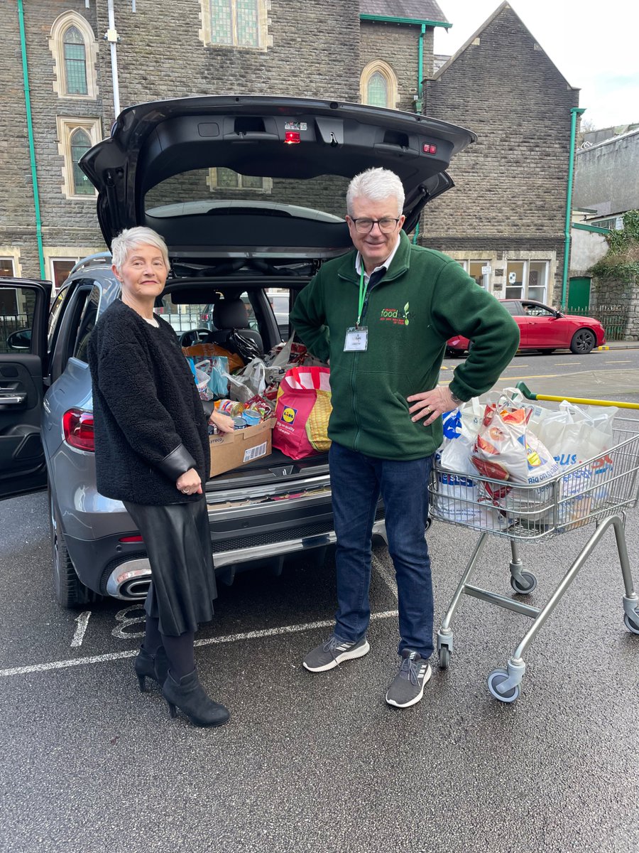 Massive thanks for the very kind items donated today from @SinclairGroupUK #Mercedes-Benz #Pencoed.  Helping us spread joy and hope this festive season.🎄🎄🎄