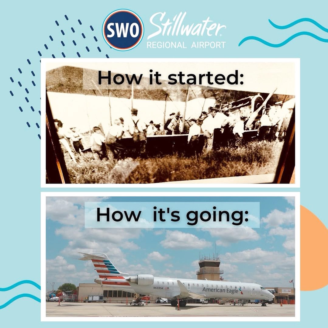On December 17, Wright Brothers Day, we honor the brave visionaries who helped humanity take to the sky and celebrate Stillwater's rich aviation history!

#FlySWO