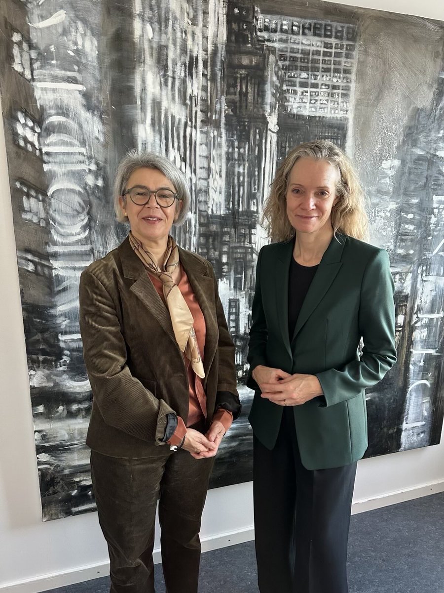 EUSR_Weber's tweet photo. Delighted to be back in Copenhagen for a working visit ahead of Denmark‘s🇩🇰 non-permanent tenure at UN Security Council and EU🇪🇺 Presidency. Grateful to Minister @larsloekke, State Secretary @lottemachon and @DanishMFA for the substantive discussions on the Horn of Africa. https://t.co/6rpRV5V2pD