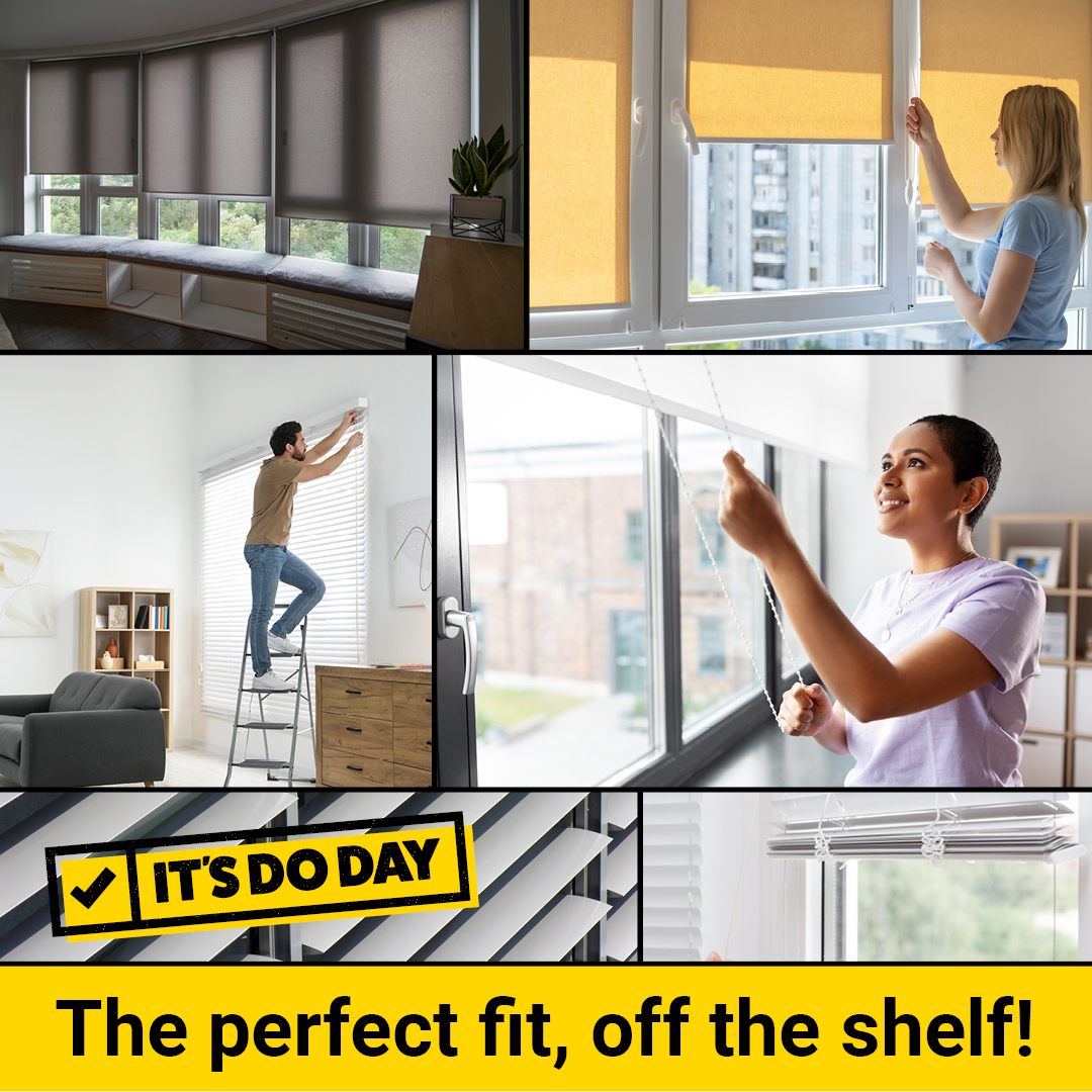 BuildersSA's tweet image. Need blinds that fit perfectly? 🏠 Builders customises 25mm aluminium Venetian and fabric roller blinds to your size. Ready to hang in 3–5 days! #CustomBlinds #HomeSolutions

#ItsDoDay Get to Builders today bit.ly/4eawjGn and #GetItDone