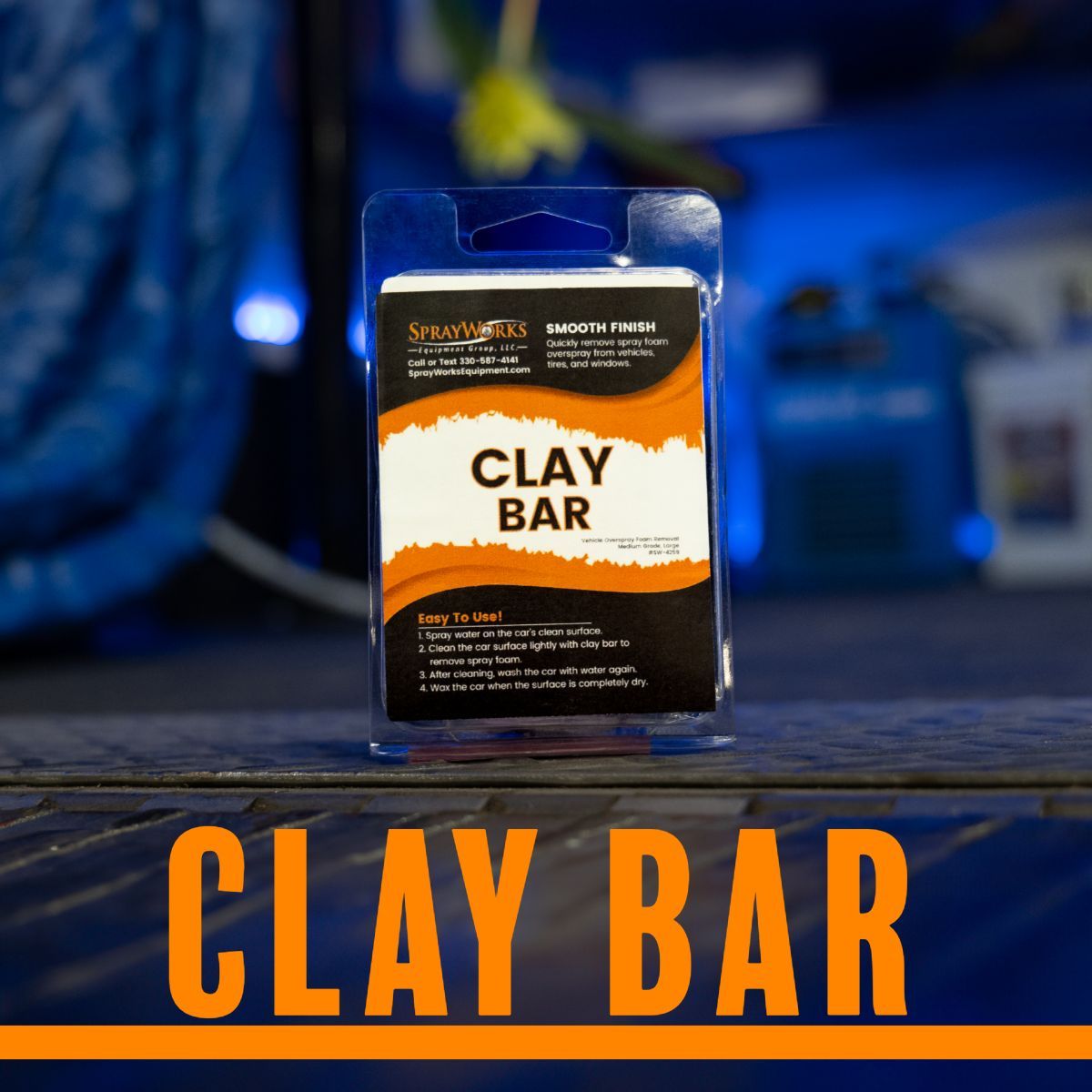 SprayFoamRigs's tweet image. Keep your vehicles looking pristine with the Clay Bar, available for just $14.99 at SprayWorks Equipment!

#FoamRemoval #DetailingTools #SprayFoamEquipment #CleanFinish #ProfessionalDetailing