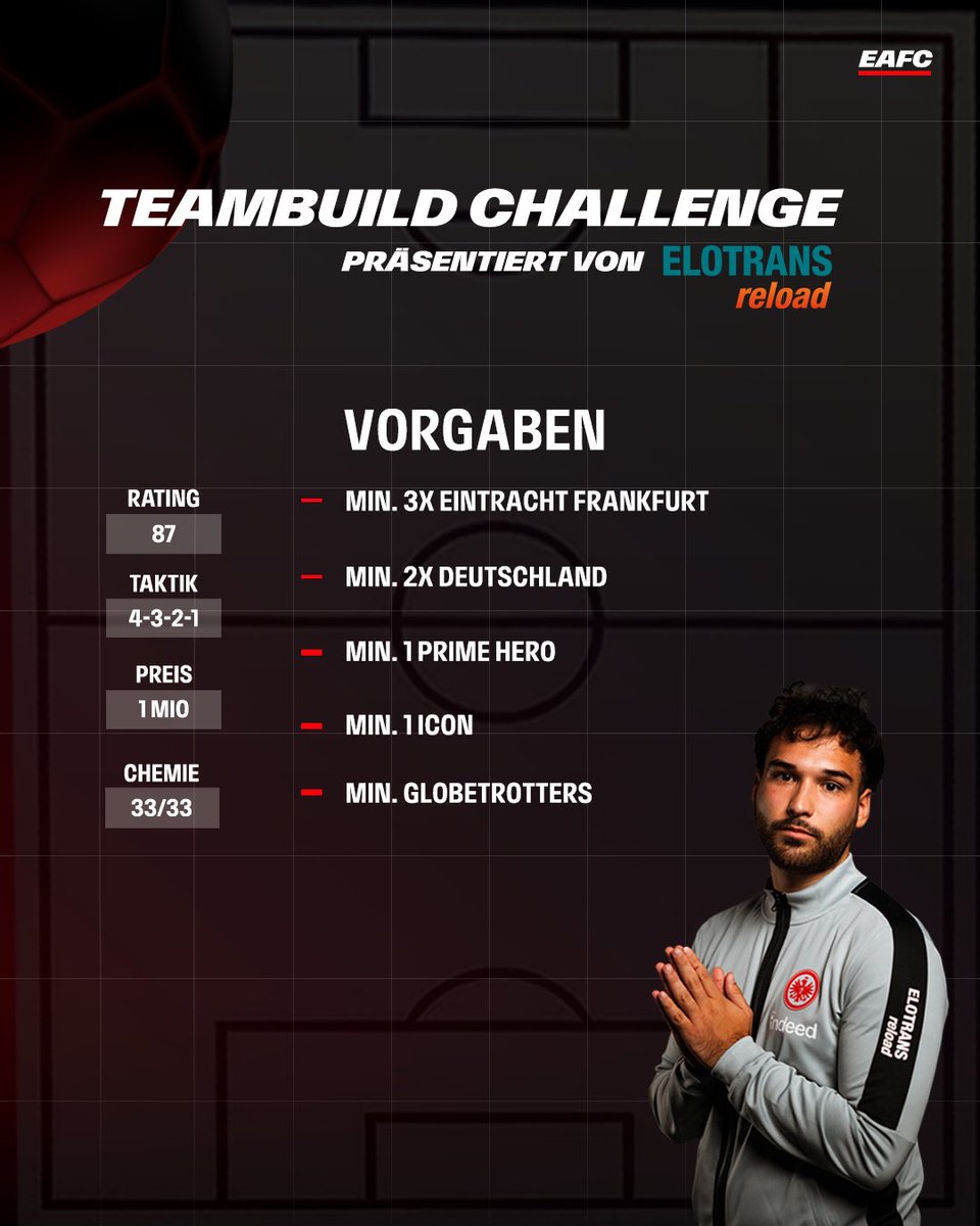 Eintrachtesport's tweet photo. Jetzt fehlen nur noch 1 Mio. Coins, dann kaufen wir den Squad. Wer von euch hat denn überhaupt so viel? 👀
präsentiert von ELOTRANS reload 💪
#SGEsports | #SGE | #elotransreload https://t.co/zRy46445iE
