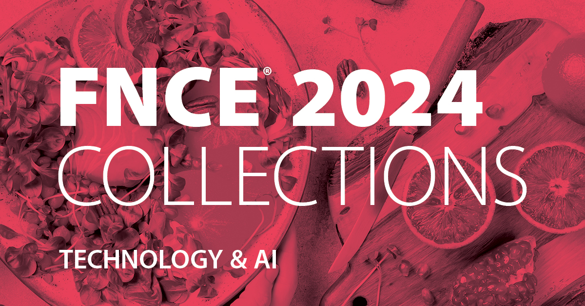Advance your skills in technology-driven care and career development with this forward-thinking Technology and AI #FNCE Collection! 🤖

Check out the 4 recorded sessions for 5 CPE: sm.eatright.org/FNCE24TechAI

#eatrightPRO #rdchat #dietetics