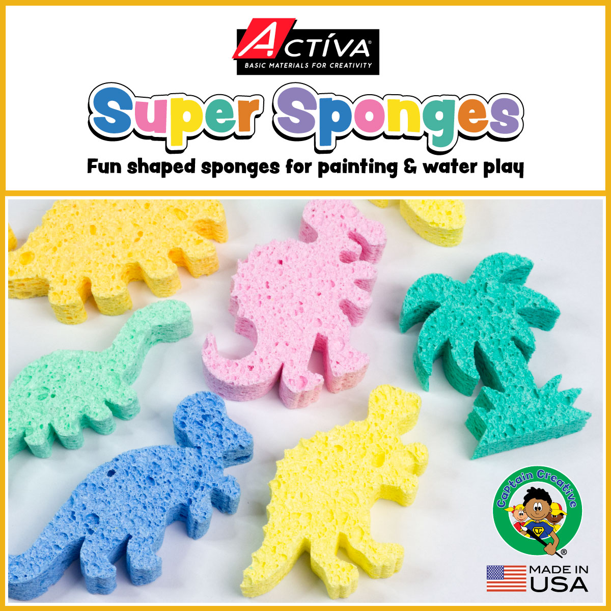 Activaproducts's tweet photo. Super Sponges
Fun shaped sponges for painting &amp; water play
https://t.co/mvt9ImbKuD https://t.co/47Hh0LKu8l