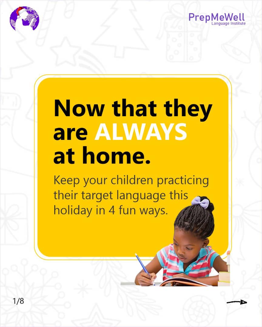 prepmewell's tweet image. Slide 4 would be hilarious for sure! 🤣

#prepmewell #kidslanguagelearning #languagegoals #french #igbo #yoruba #languageforkids