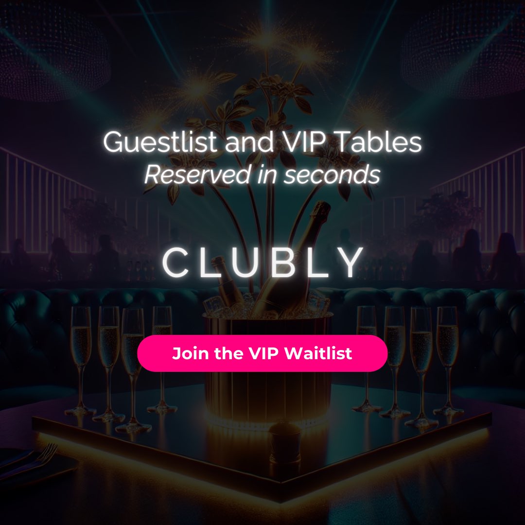 WeAreClubly's tweet photo. ✨ Guestlist? VIP tables? Reserved in seconds. ✨

Toronto nightlife just got simpler with Clubly. 🍾 Be the first to book your perfect night out. 🎉

Join the VIP waitlist now 👇 https://t.co/uYhwZrc7Bc

#TorontoNightlife #ClublyVIP #VIPExperience #GuestlistReady https://t.co/e0h6z79zLb